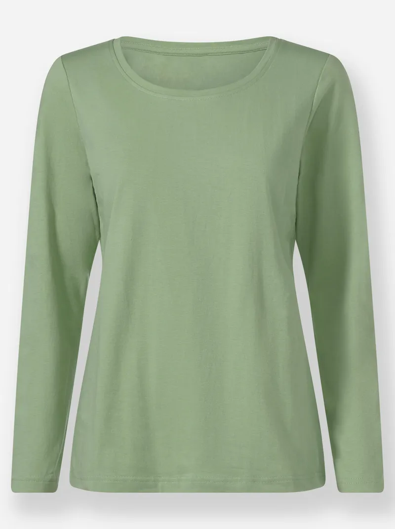 Witt Rundhalsshirt eucalyptus, Eucalyptus, – Produktbild 2 von 2
