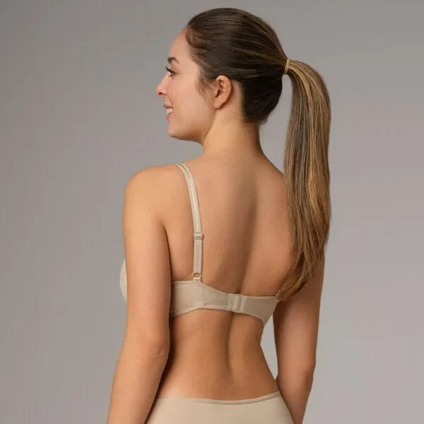 comazo comazo BH aus Modal mit zarter Spitze, Macadamia, – Produktbild 2 von 3
