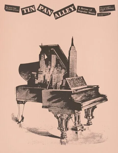 Photocircle Photocircle Poster / Leinwandbild - Tin Pan Alley - eine Revue der Popmusik – Produktbild 1 von 4