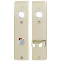 HOPPE Hoppe Zimmertür-Kurzschild 202KP 8/78 mm, WC, F2 – Produktbild 1 von 1