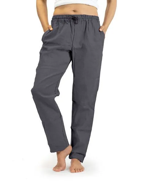 SCHAZAD Leinenhose CHINO von SCHAZAD, Anthrazit, – Produktbild 1 von 3