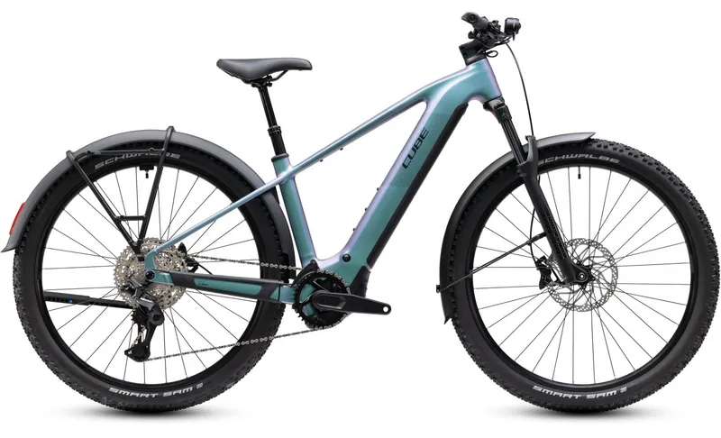 Cube Cube Reaction Hybrid Pro 800 FE - 29/ 27.5 Zoll 800Wh 12K Diamant - polarlight´n´black, Grau,blau, – Produktbild 1 von 1