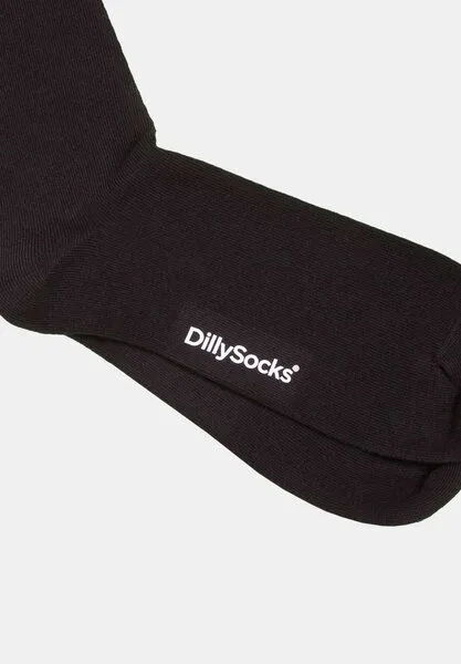 DillySocks DillySocks Socken „One Color Smooth“, Smooth night black, – Produktbild 4 von 4
