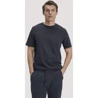 hessnatur hessnatur Heavy Jersey Shirt Relaxed aus reiner Bio-Baumwolle, Marine, – Produktbild 2 von 6