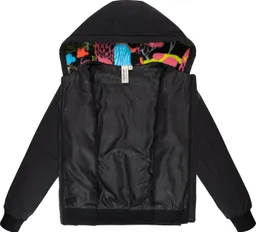ragwear ragwear Plüschjacke Talianita Print YOUMODO Leicht gefütterte Teddyjacke mit Kapuze – Produktbild 1 von 1