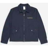 Nudie Jeans Nudie Jeans Jacke - Blake Zip Jacket - aus biologisch angebauter Baumwolle, Blue (blau), – Produktbild 1 von 1