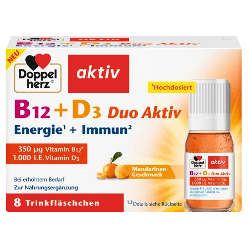 Doppelherz Doppelherz B12 + D3 Duo Aktiv (8x10ml) – Produktbild 2 von 2