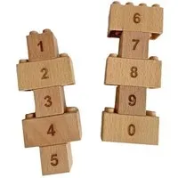 Bena Holzbausteine Bena Holzbausteine Holzbausteine Zahlenset – Produktbild 1 von 1