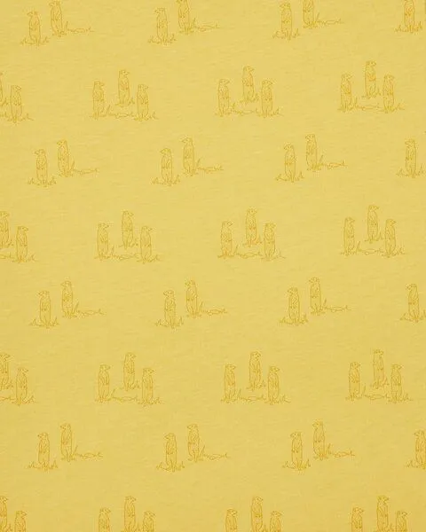 loud + proud loud + proud Kinder Jersey Bettwäsche-Set 100 x 135cm, GOTS-zertifiziert, Gold(gelb), – Produktbild 1 von 4