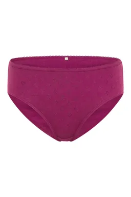 Tranquillo Slip Puaa aus Biobaumwolle - raspberry / M – Produktbild 1 von 1