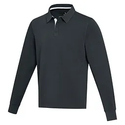 Elevate NXT Clyde Rugby Polo Sweatshirt Unisex, schwarz, 3XL – Produktbild 1 von 1