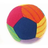 El Puente El Puente Softball mit Rassel | Fair Trade & Handmade aus Sri Lanka – Produktbild 1 von 1