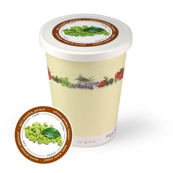 MacFlowers MacFlowers Blumen im Becher TO GROW, Kaffee, – Produktbild 1 von 3
