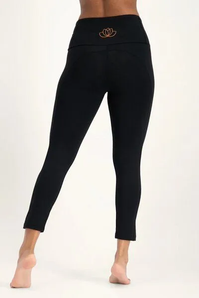 Urban Goddess Urban Goddess Surya 7/8 Yoga-Leggings, Onyx black (schwarz), – Produktbild 3 von 4