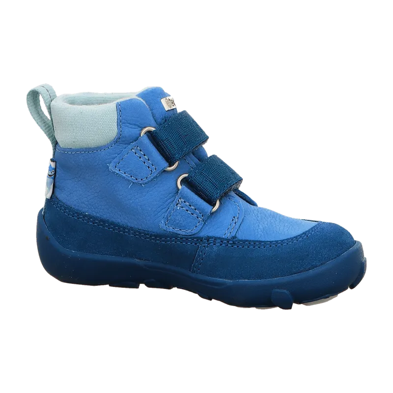 Affenzahn Affenzahn Low Boot Shark 0148830211 Blau - Stiefel mit Futter - Barfußschuhe KINDER, Blau, leder/textil für Kinder, blau, Größe 32 EU, Blau, – Produktbild 6 von 7