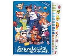 Häfft Häfft Grundschul-Hausaufgabenheft 2026/27 DIN A5, Rasselbande – Produktbild 1 von 1