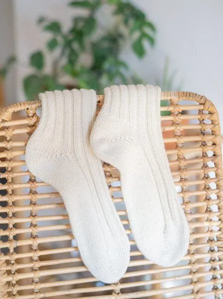 FUXBAU FUXBAU Wollsocken, Weiß, – Produktbild 2 von 4