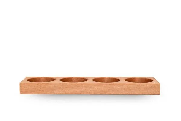 klotzaufklotz klotzaufklotz Gewürzregal Buche, Schwarz, – Produktbild 2 von 4