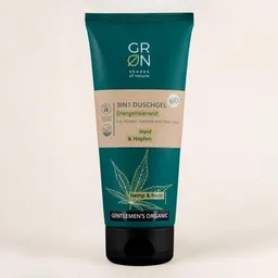 GRN [GRÜN] GRN [GRÜN] 3in1 Body Wash Energetisierend - Körper, Gesicht und Haare - Bio-Hanf & Bio-Hopfen – Produktbild 1 von 1