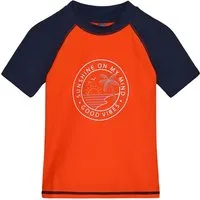 color kids Badeshirt kurzarm print Grenadine Gr.128 – Produktbild 1 von 1