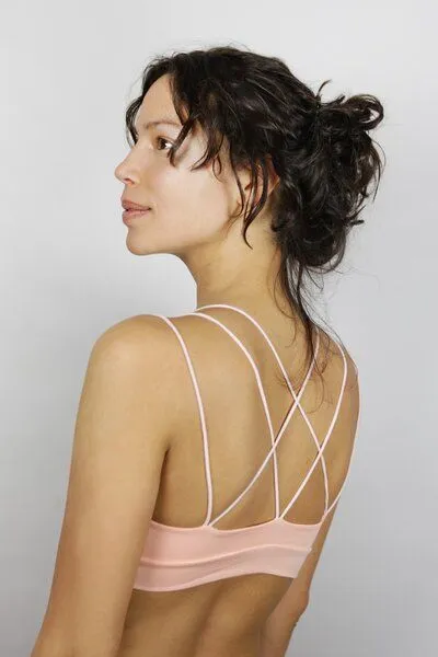 Frija Omina Frija Omina Bio Bralette `Sona` hell, Zartrosa, – Produktbild 2 von 4