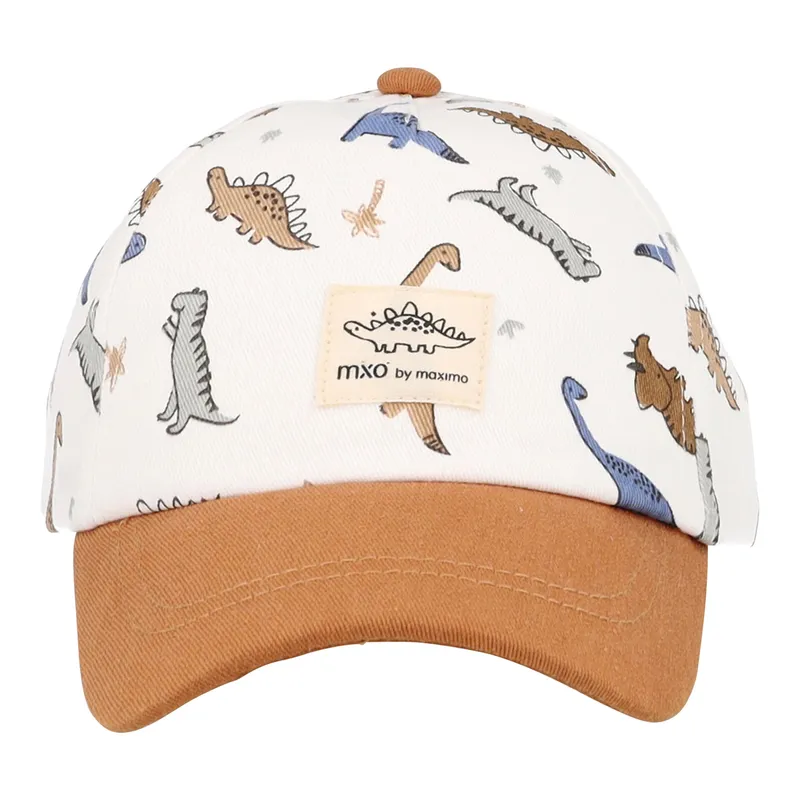 Maximo Maximo Cap Dinos, Grau | mehrfarbig, – Produktbild 1 von 3