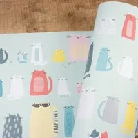 Bow & Hummingbird Bow & Hummingbird Geschenkpapier Cats – Produktbild 1 von 1