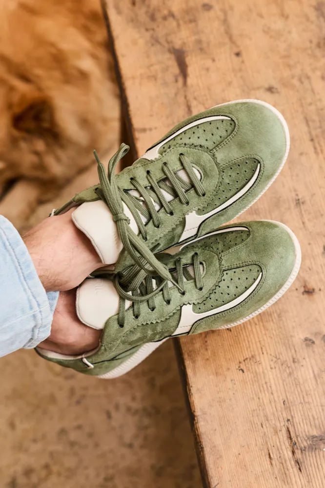 Minuit Sur Terre Minuit Sur Terre Herren vegan Sneaker Rive In Salbeigrün, Grün, – Produktbild 2 von 2