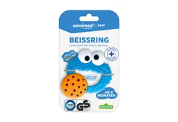 happybrush happybrush Beißring Baby Beißring - Sesamstraße - ab 4 Monate, - Kühlend – Produktbild 1 von 1