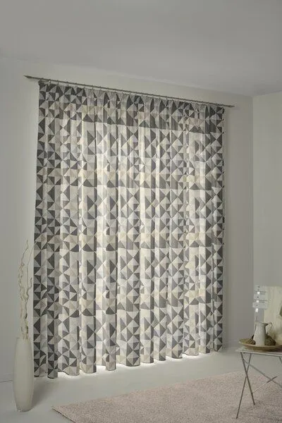 Nature by Adam Nature by Adam Vorhang aus 100% Bio-Baumwolle - Made in Germany - Bio Bel, Schwarz, – Produktbild 5 von 7