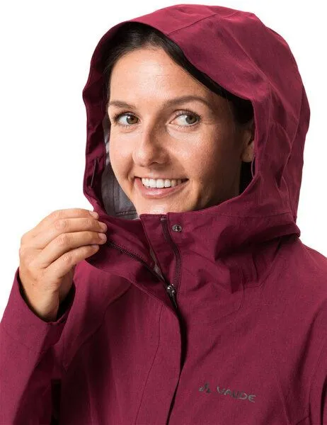 Vaude Vaude Women's Yaras Jacket V, Aubergine, – Produktbild 5 von 5