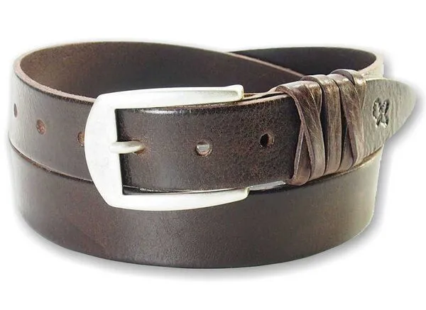 Greenbelts Greenbelts Damen Ledergürtel FRANCA, Braun, – Produktbild 2 von 3