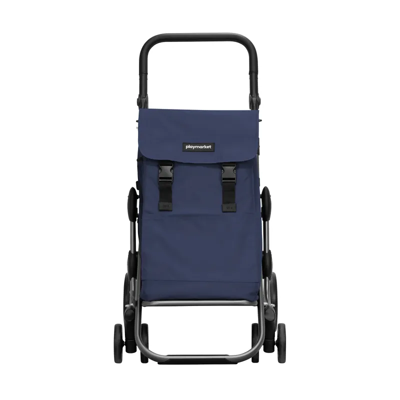 Playmarket Playmarket Einkaufstrolley GO PLUS PREMIUM, Blau, – Produktbild 2 von 4