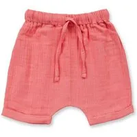 Sense Organics sense-organics Sense Organics Baby Kurze Hose Bio Baumwolle Muslin, Pink peach, – Produktbild 1 von 1