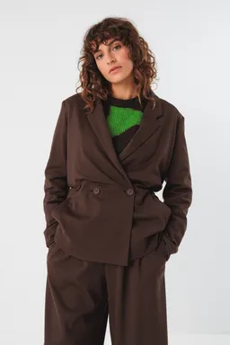 SKFK SKFK Damen vegan Blazer Iratz Braun – Produktbild 1 von 1