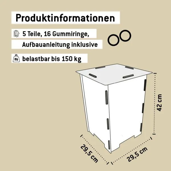 WERKHAUS WERKHAUS Photohocker - Sardinen – Produktbild 2 von 7