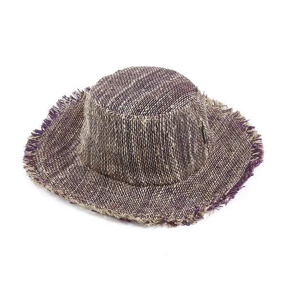 short'n'pietz short'n'pietz Sommerhut aus Hanf, Beige lila, – Produktbild 1 von 4