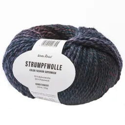 Wolle Rödel Wolle Rödel Strumpfwolle Color Fashion Lila-Grau – Produktbild 1 von 1