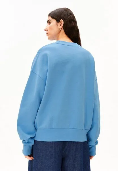 ARMEDANGELS ARMEDANGELS ALIZAA COLLEGE Damen Sweatshirt aus 100% Bio-Baumwolle, Skylight, – Produktbild 2 von 4