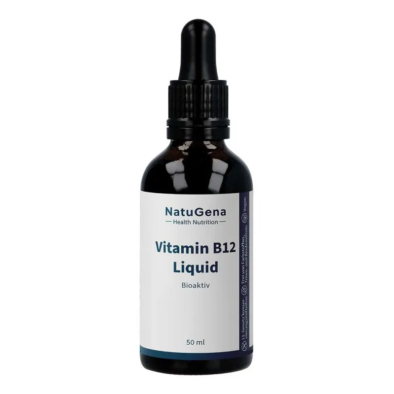 NatuGena NatuGena Vitamin B12 Liquid Bioaktiv vegan – Produktbild 1 von 1