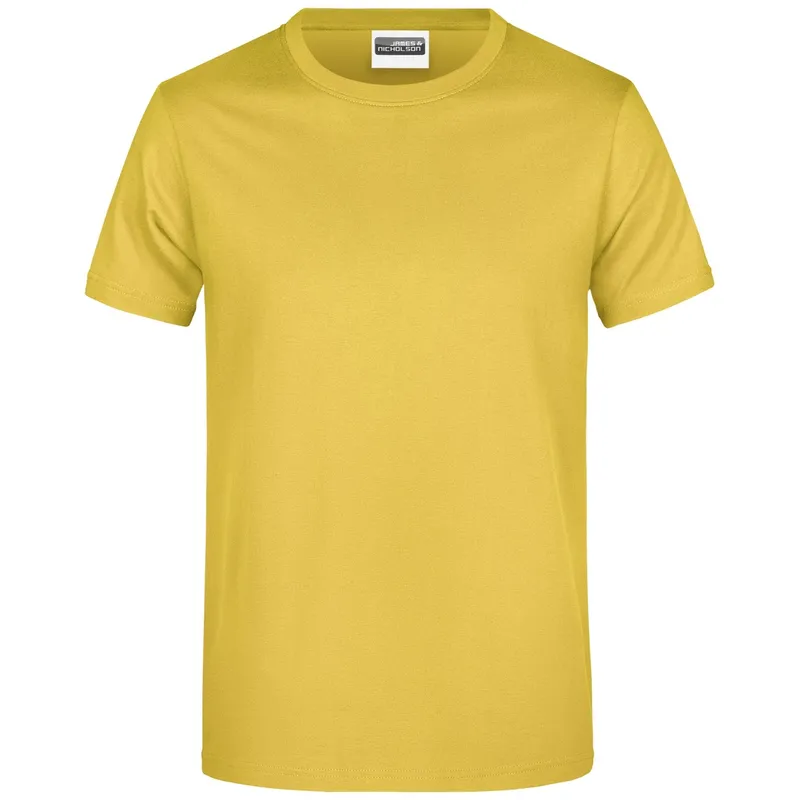 James & Nicholson James & Nicholson Basic T-Shirt Man 150 JN797 Gr. S yellow – Produktbild 1 von 1