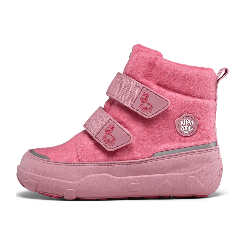 Affenzahn Affenzahn Winterstiefel Wolle Comfy Einhorn für Kinder, rosa, Größe 33 EU, Rosa, – Produktbild 2 von 6