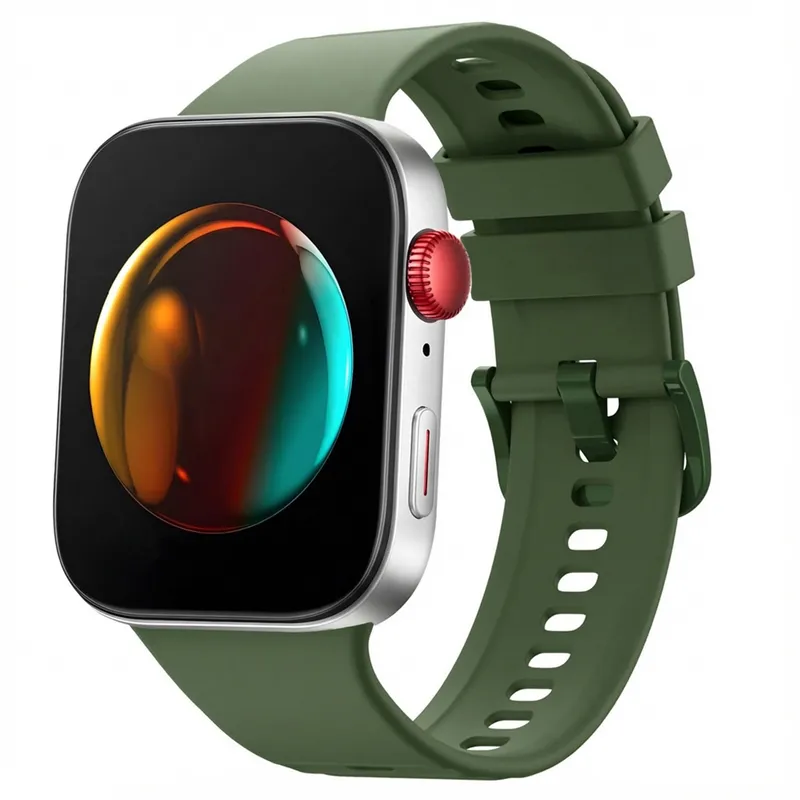 imoshion imoshion Silikonband für Huawei Watch Fit 4 / 4 Pro / 5 / 5 Pro, Dunkelgrün, – Produktbild 1 von 1