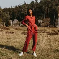 NORDLICHT NORDLICHT Damen Jumpsuit aus Bio-Baumwolle LINNEA – Produktbild 1 von 1