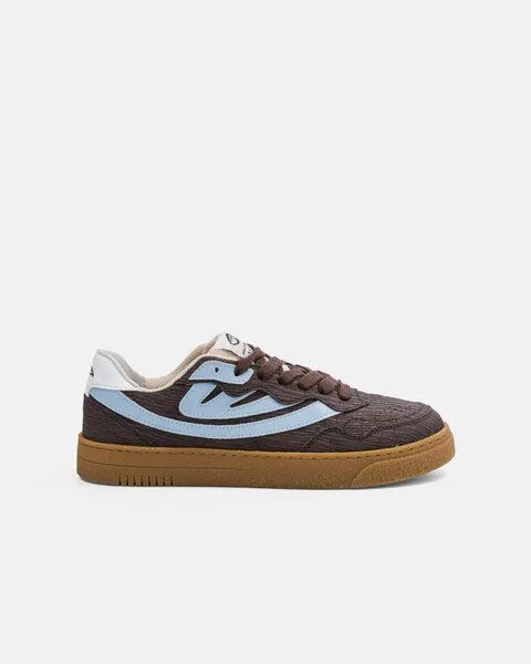 MoEa MoEa Sneakers Veyron Low - Brown & Sky - Mushroom, Brown, – Produktbild 1 von 4