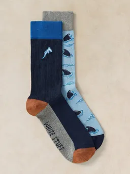 White Stuff 2-er Pack Socken Hai - 44-46 – Produktbild 1 von 1
