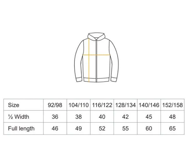 Peaces.bio - handbedruckte Biomode Peaces.bio - handbedruckte Biomode Kinder Zip-Hoodie Windy Tree, Schwarz, – Produktbild 1 von 2
