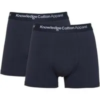 KnowledgeCotton Apparel KnowledgeCotton Apparel Underwear 2Pack, Dunkelblau (total eclipse), – Produktbild 1 von 1
