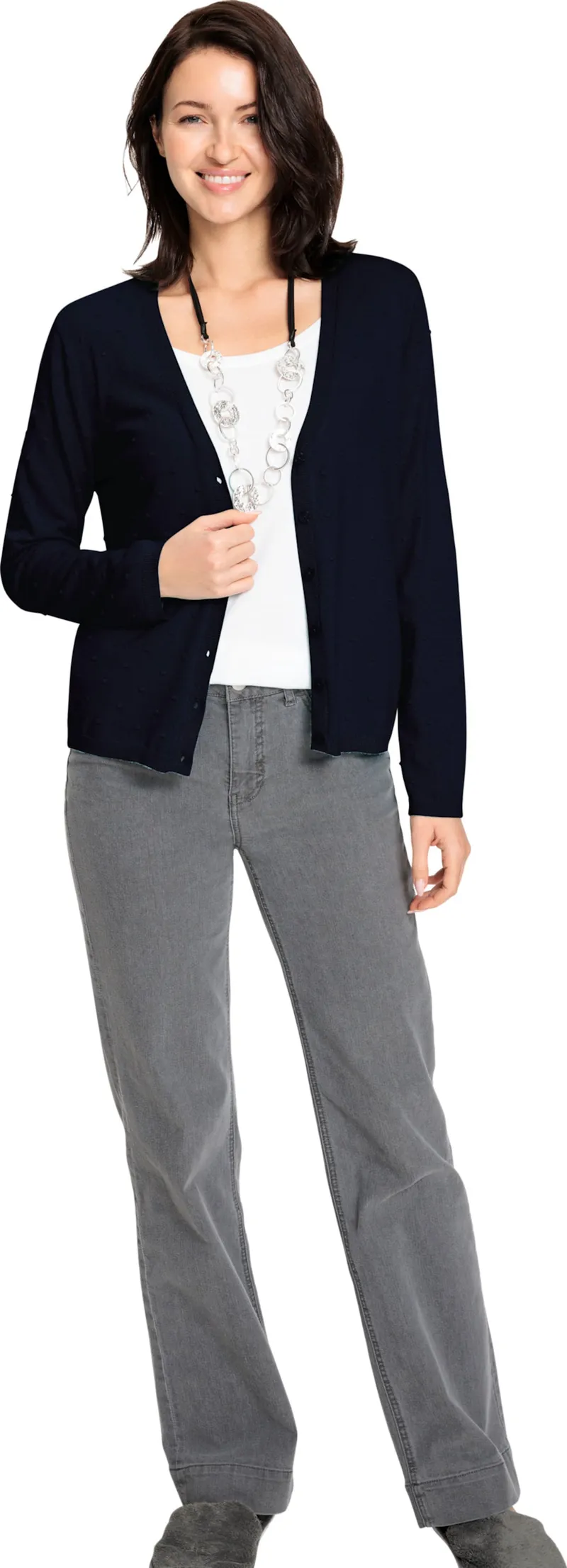 Witt Strickjacke marine, Marine, – Produktbild 2 von 2