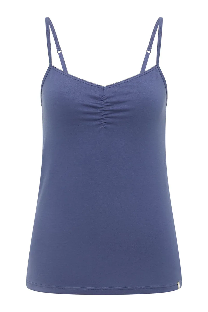 Tranquillo Top Minaa aus Biobaumwolle - crown blue / L – Produktbild 1 von 4